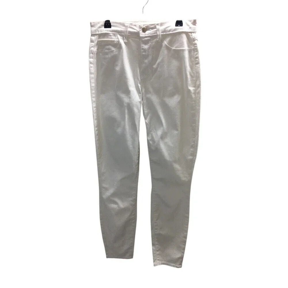 L'Agence Jeans Women's Size 26 Vintage White Margot Skinny